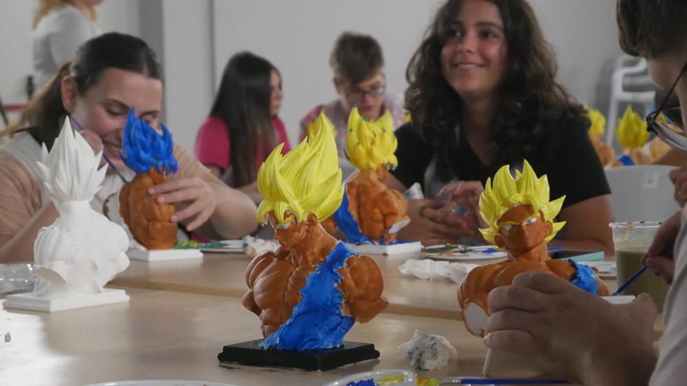 Taller de pintura de figuras 3D en Guerrero 81